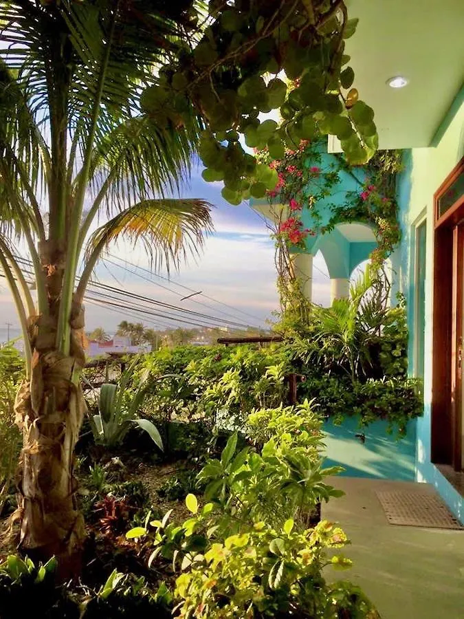 Casa Cielo Studio 1 With Tropical Garden Patio Isla Mujeres Mexico
